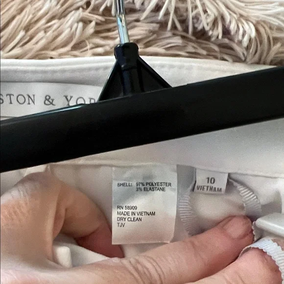 Preston & York Women's Classic White Trousers - Picture 6 of 8